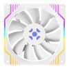 Kit 3x Cooler Fan  Fortrek Frosty Branco ARGB  120mm  + Controladora  - 84967