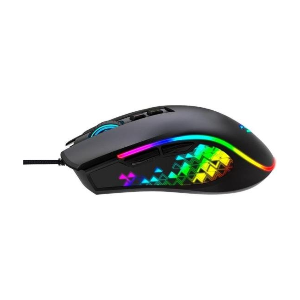 Mouse Gamer Usb Fortrek Vickers Rgb 8000 Dpi Preto - 77246