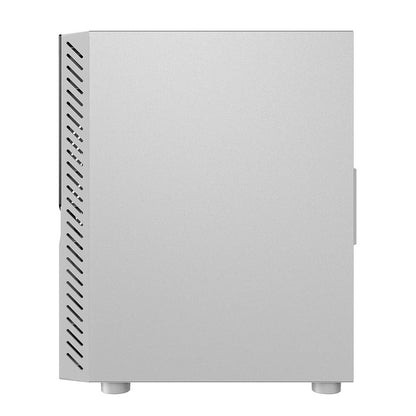 Gabinete Gamer PCYes Mid Tower Set White Ghost Branco Com Lateral em Vidro Temperado - GSWGPBR