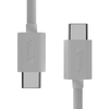 Cabo de Dados USB-C Macho Fortrek U222 2mts Nylon Trançado Branco - 85987
