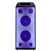 Caixa De Som Bluetooth Polyvox Torre Amplificada 800W Full Led C/ 3 Vias - XT-660T