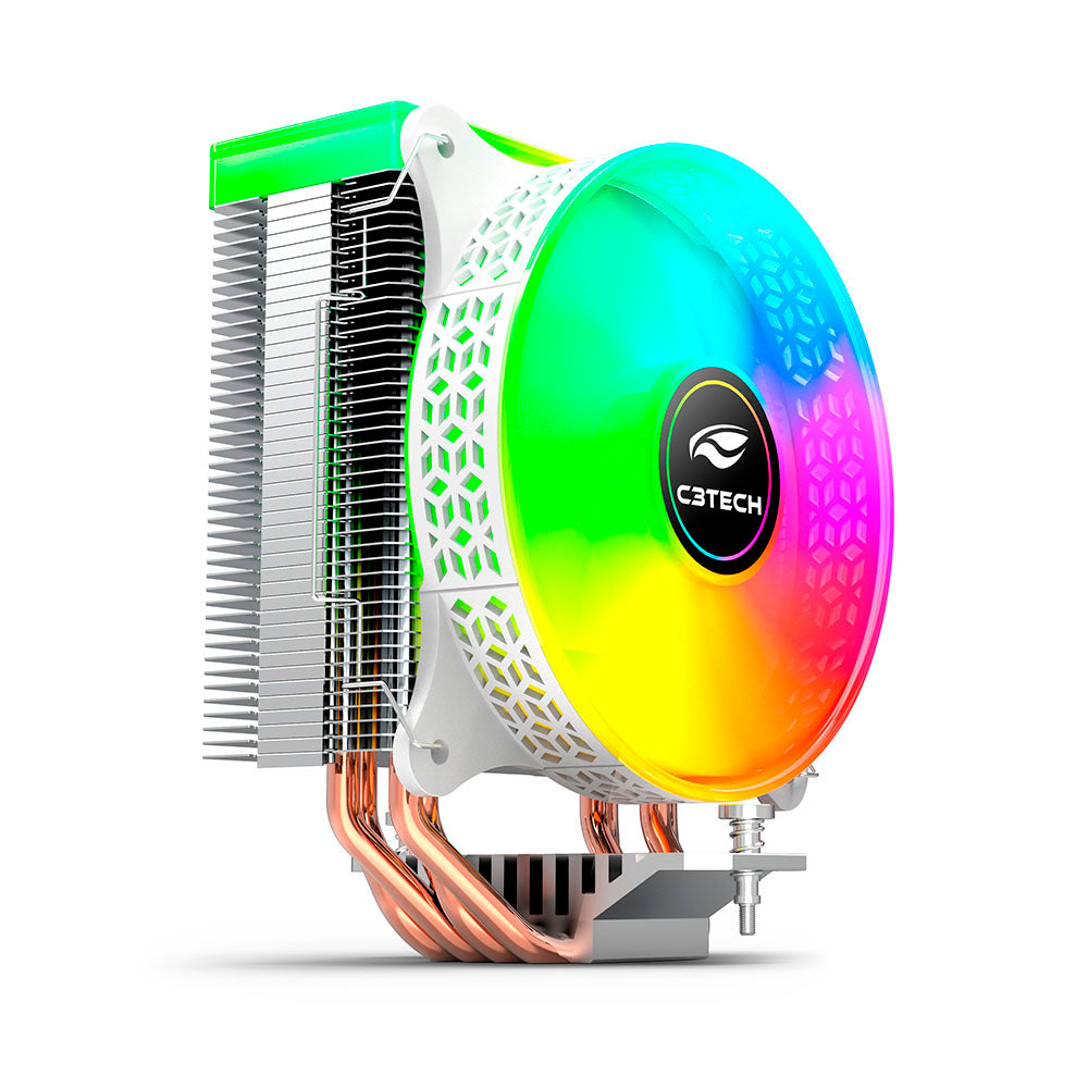 Cooler Para Processador Intel/AMD C3Tech Gaming RGB 120mm - FC-L150RGB
