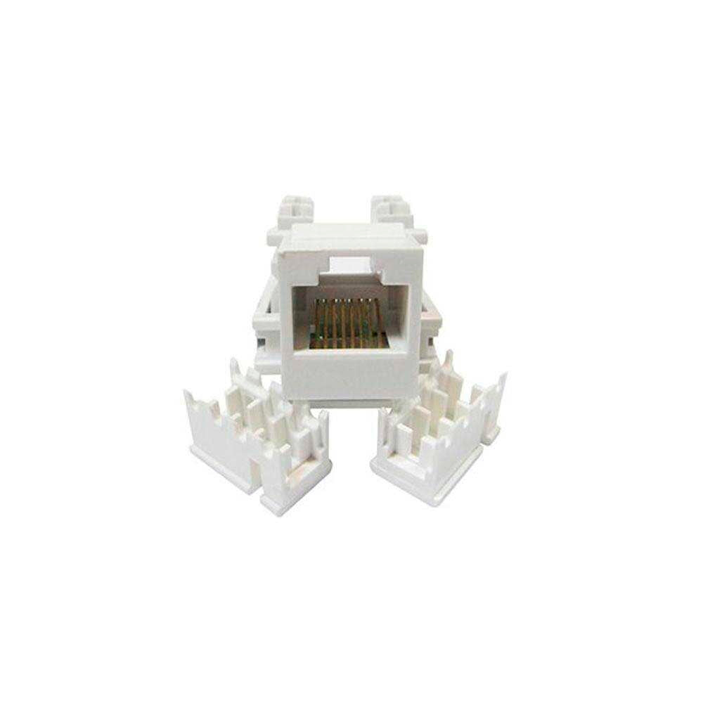 Conector Femea Keystone Rj45 Cat5 Seccon - WT-2001C/W