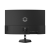 Monitor Gamer Curvo Led 23.8" Pols PCYes Quartzo Q23C Full HD VA 100Hz 5Ms Hdmi Vga Black Vulcan Preto - PMGQ23C100BV