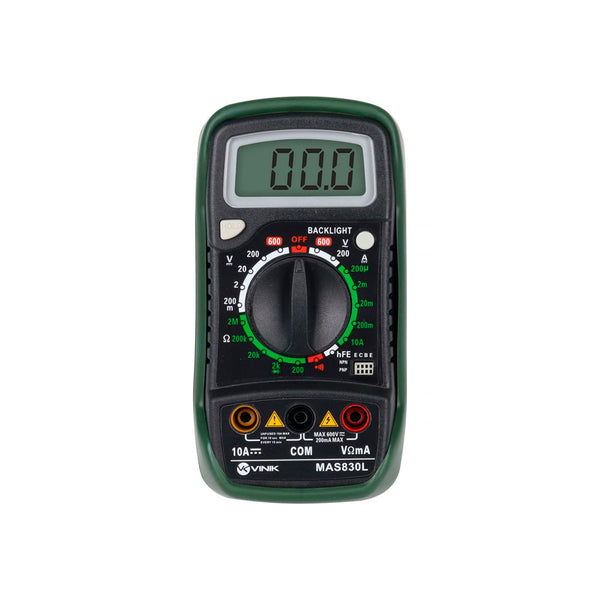 Multimetro Digital Vinik Com Data Hold 4 Digitos - MAS830L