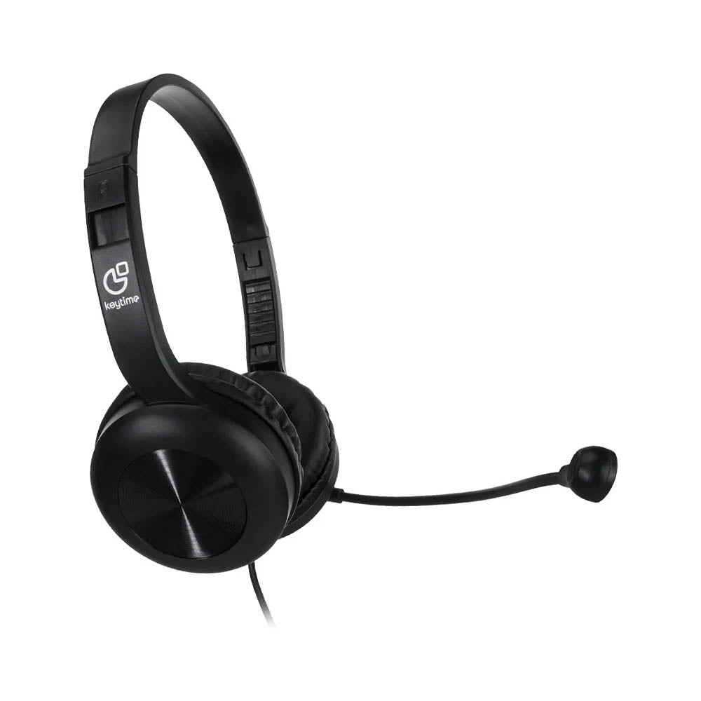 Headset Keytime Maxom Stereo P2 P3 Preto - KYT00025