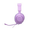 Headset Gamer Jbl Quantum 100 M2 P3 C/ Microfone Removível Rosa