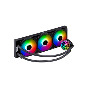 Water Cooler PCYes 3 Fans Nix 2 ARGB (Intel/AMD) Preto - PCYWCNIX360