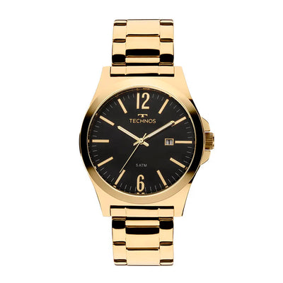 Relógio de Pulso Technos Steel em Aço Dourado - 2115LAN/4P