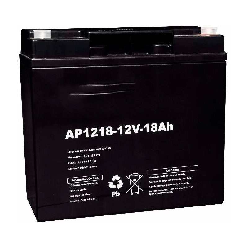 Bateria Para Nobreak 12v 18ah (Vrla Itv12-18ah)