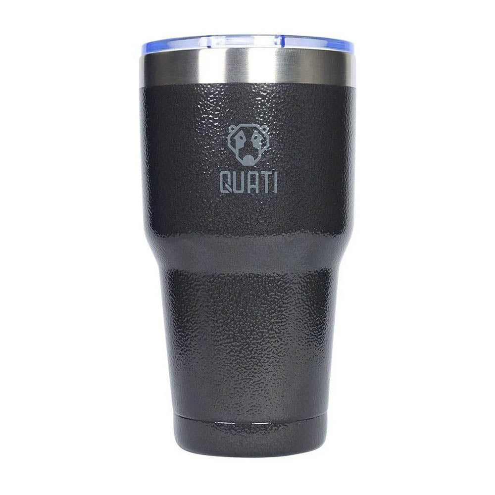 Copo Termico Isolado a Vacuo Quati Com Tampa 725ml Preto - CPCR725