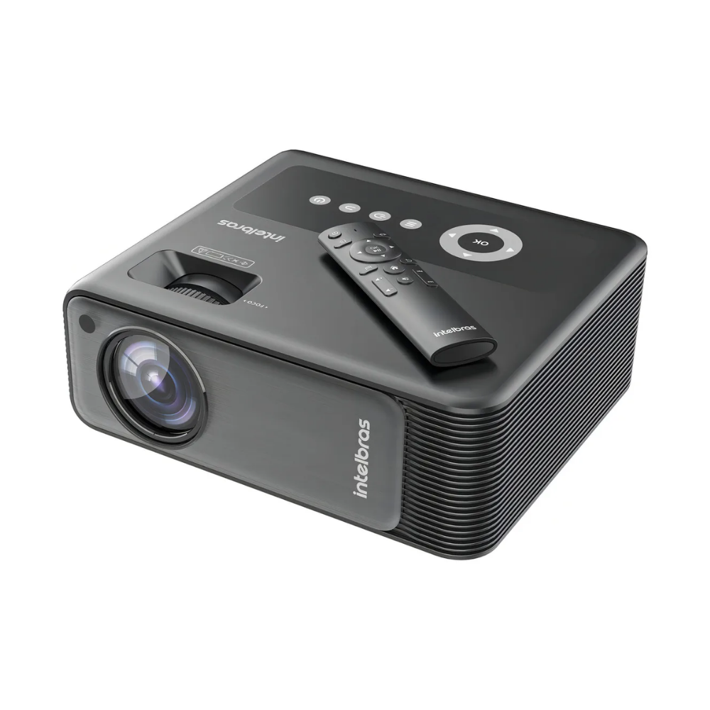 Projetor Intelbras PFL 6520 Full HD 7400 Lumens LED HDMI Usb Wi-fi 200 Pols - 4290058