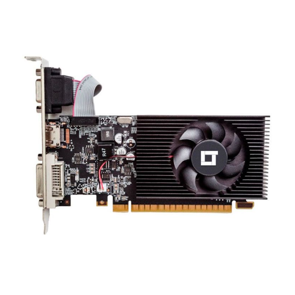 Placa De Video 2Gb GT 610 Ddr3 Leadertech Geforce 64Bits  Dvi Hdmi Vga - PV-LT-GT610LP-2G-D3