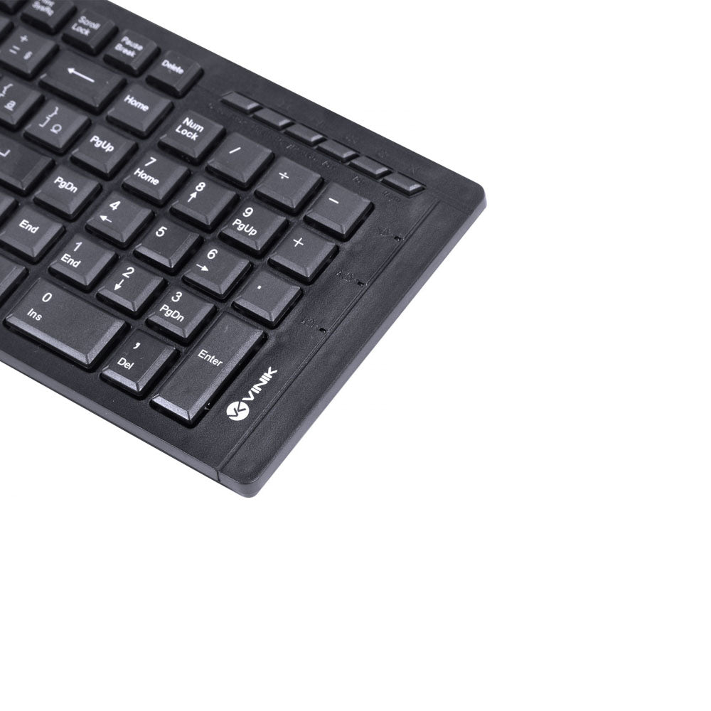 Teclado Usb Vinik Chocolate Dynamic Abnt2 Preto - DT120