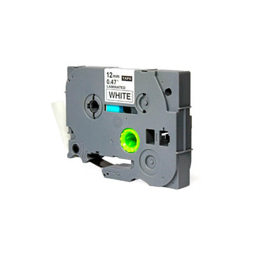 Fita Para Etiquetadora Brother Labelpros Aze23 Tae231 12mm Branca - Tze231 Compativel