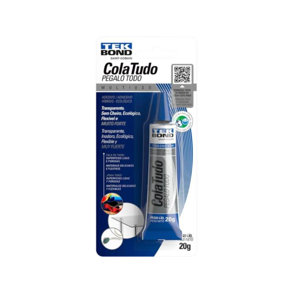 Cola Multiuso Tekbond 20g Colatudo - 78811