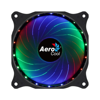 Cooler Fan Para Gabinete Aerocool COSMO 12 FRGB 120mm - 73865