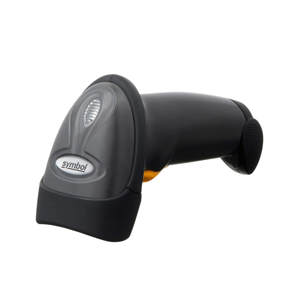 Leitor de Codigo de Barras Zebra LS2208 USB C/ Suporte Preto