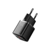 Carregador de Viagem C/ Saída USB-C e USB-A Essager Preto 20W - ECTAC-HMB01-P