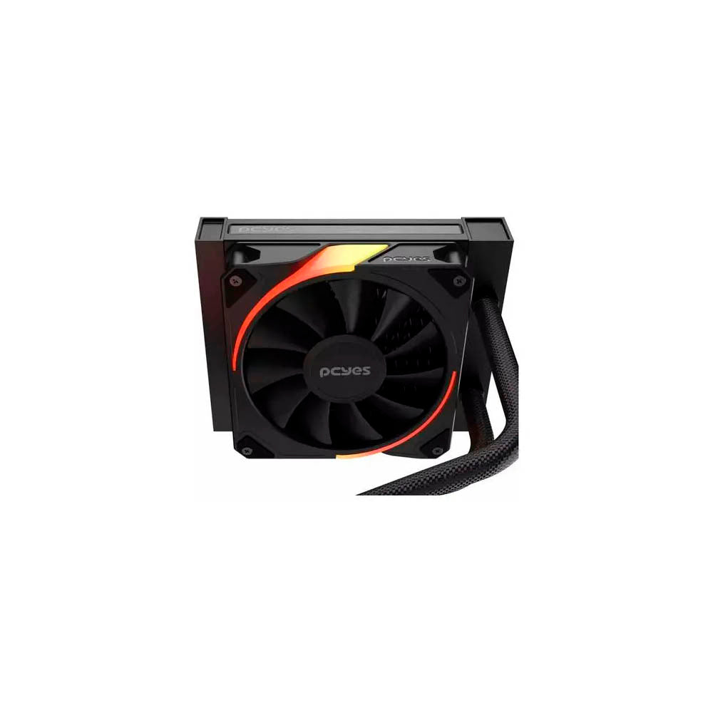 Water Cooler PCYes Sangue Frio 3 Single Fan 120mm ARGB TDP 200W (Intel/AMD) Preto - ARGBSF3120BR Truedata