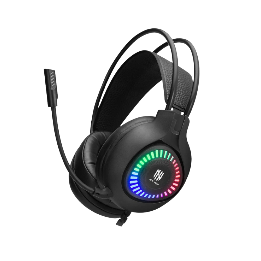 Headset Gamer C/ Fio New Hero Striker Conector P2 C/ Drivers de 50mm Preto - 18727