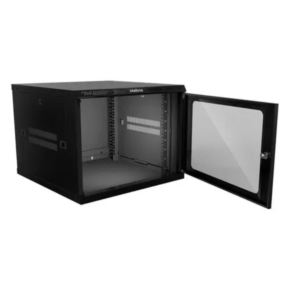 Mini Rack Desmontavel Intelbras 8U MRD 847 470mm Preto - 4770020