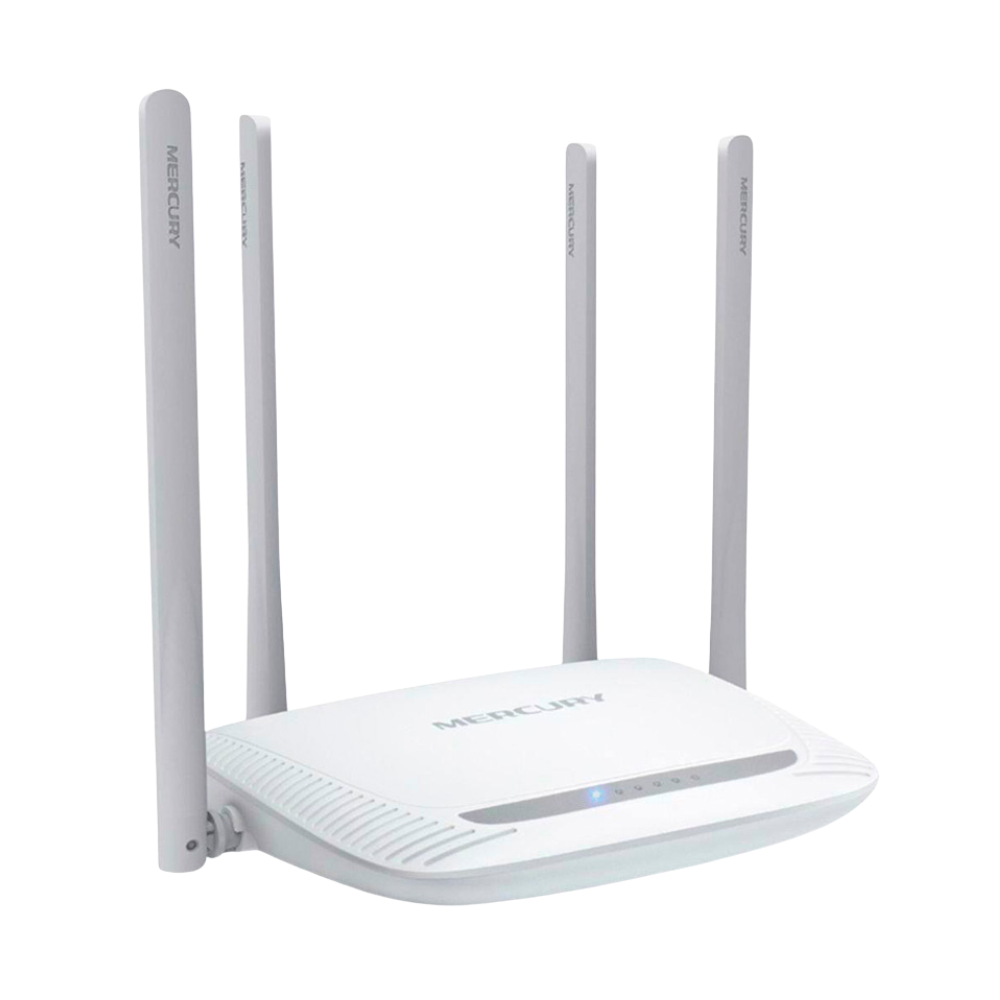 Roteador Sem Fio Mercusys Mw325r Wireless 300mbps - 4 Antenas De 5dbi De Alto Alcance