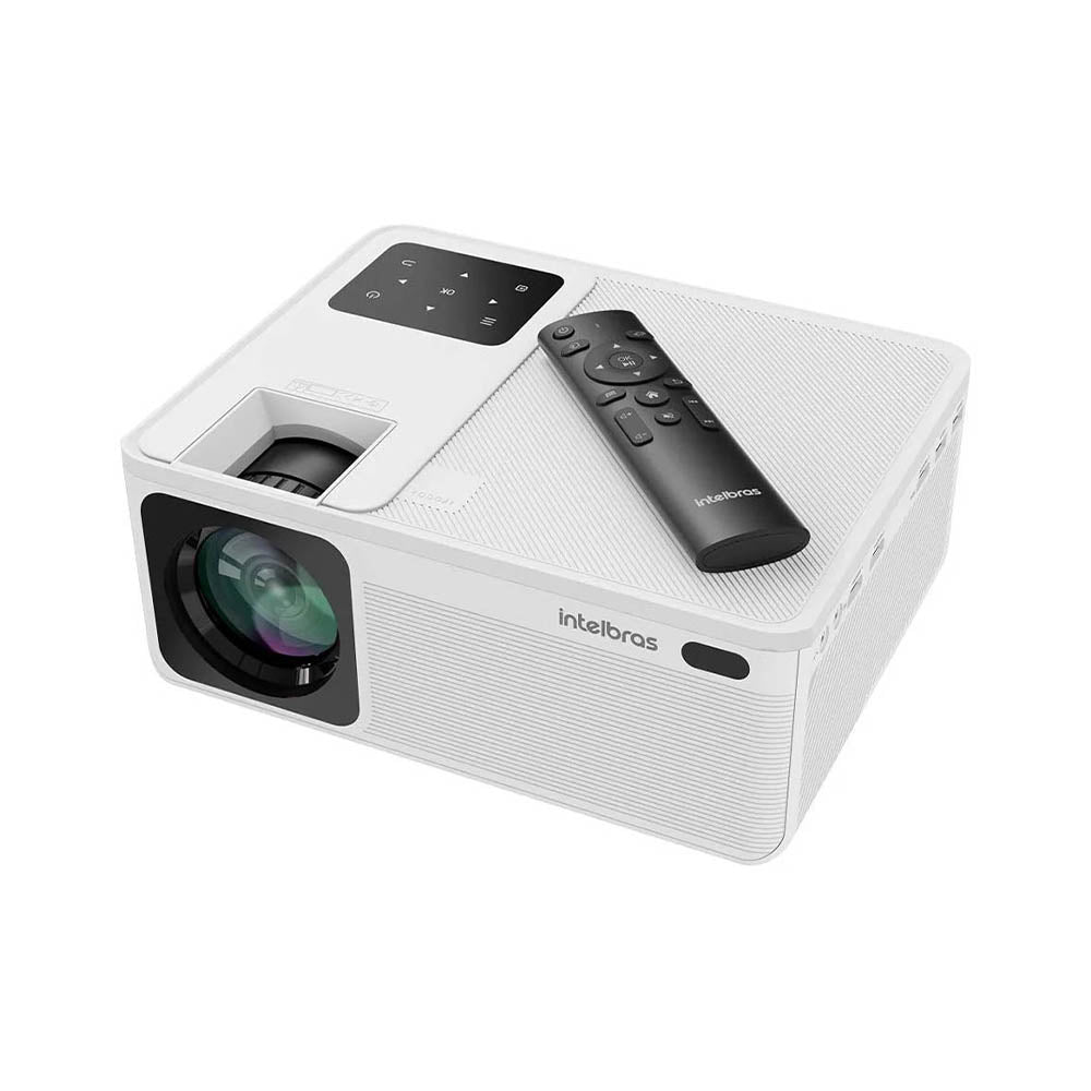 Projetor Intelbras PFL 5211 Full HD 5200 Lumens LED HDMI Usb Wi-fi 200 Pols - 4290057
