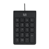 Teclado Numérico com Fio Multi Usb 120cm Preto - TC227