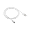 Cabo Usb-A Macho P/ Micho Usb Macho 1,2mt Intelbras em Pvc Branco 12PB - 4830063