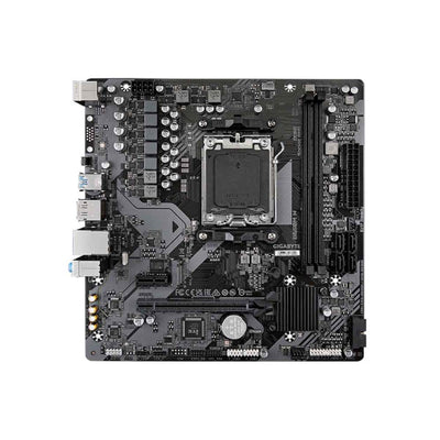 Placa Mae AMD Gigabyte B650M H 1.2 DDR5 Socket AMD AM5 Ryzen Displayport Hdmi Usb 3.2 - B650M H 1.2