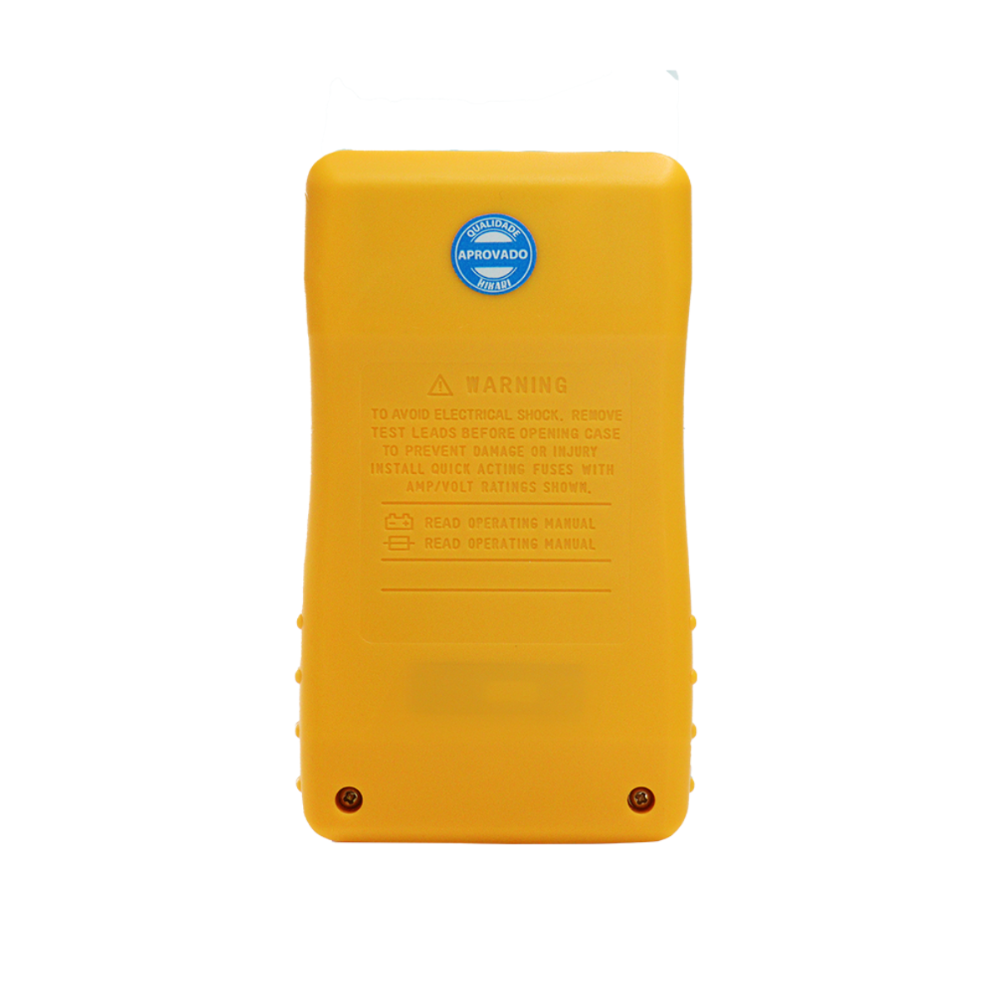 Multimetro Digital Portatil Hikari HM-1002B Amarelo/Preto- 84255