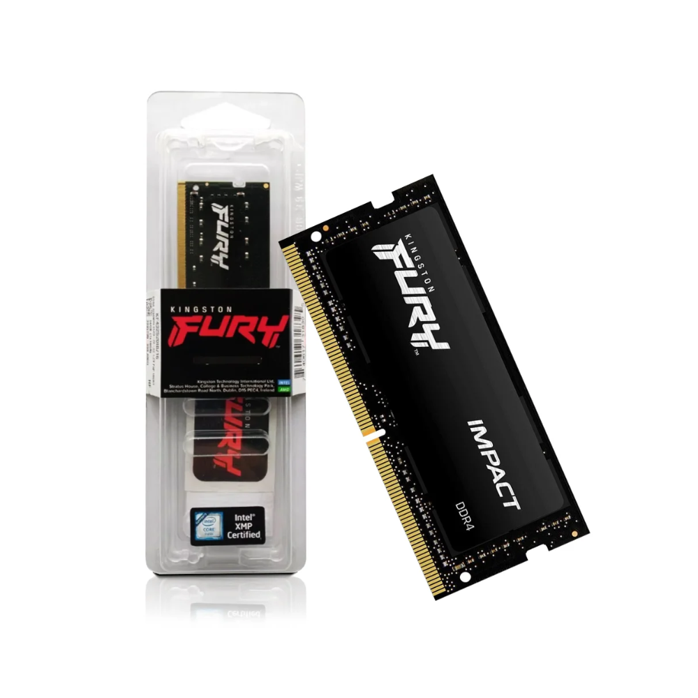 Memória Para Notebook Ddr4 16gb 3200mhz Kingston Fury Impact - KF432S20IB/16