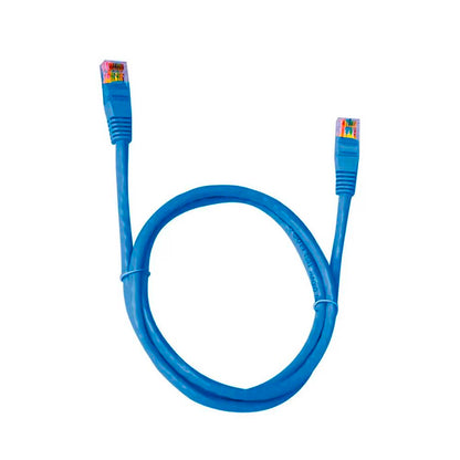Patch Cord Cabo De Rede Cat5-E PlusCable 2.5m Azul - PC-ETHU25BL Truedata