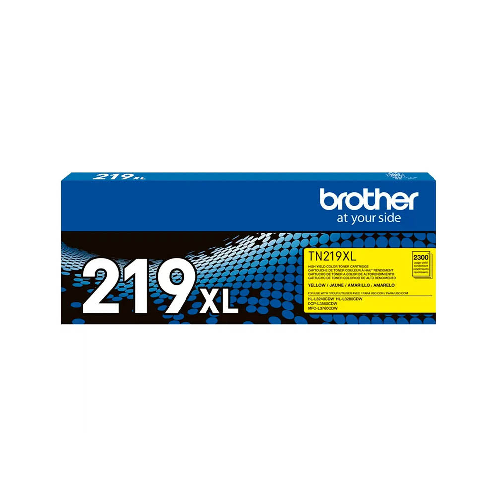 Toner Brother Color Amarelo 2300 Pags Tn-219XL Y - P/ HL-L3240CDW Truedata