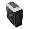 Gabinete Gamer Aerocool Mini Tower Aero One Branco Com Painel Vidro Temperado - Pn 70162
