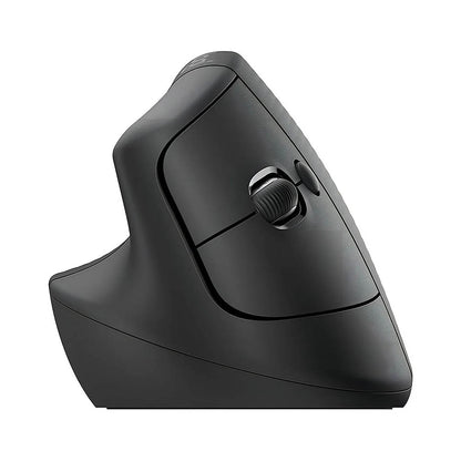 Mouse Ergonomico Sem Fio Logitech Lift Left (P/ Canhotos) Vertical Usb Grafite Wireless / Bluetooth - 910-006467