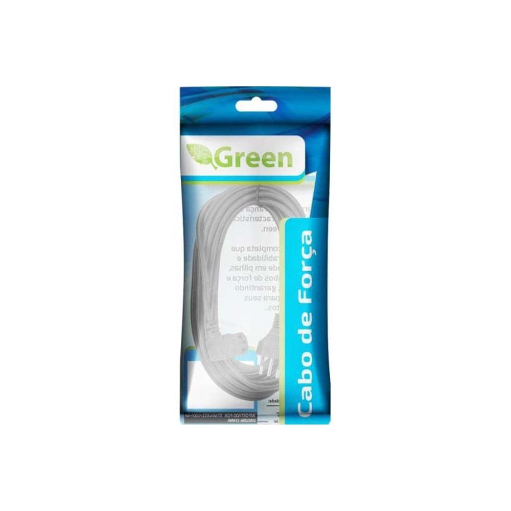 Cabo De Forca Tripolar 1.5m 10a 90º Green