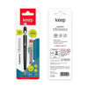 Lapiseira Técnica Keep 0,5mm Preta + Tubo de Grafite Blister - EI111