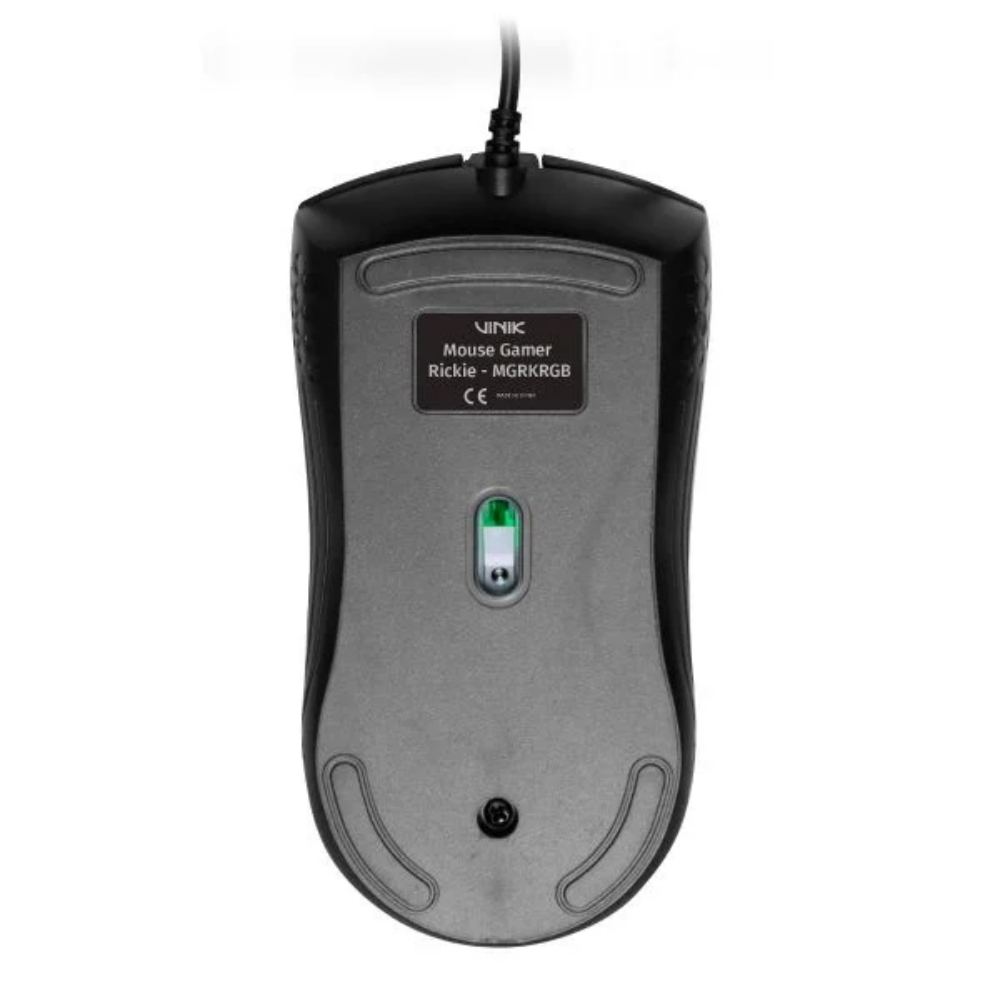 Mouse Gamer Usb Vinik Rickie 1500Dpi Rgb 1.5m Preto - MGRKRGB