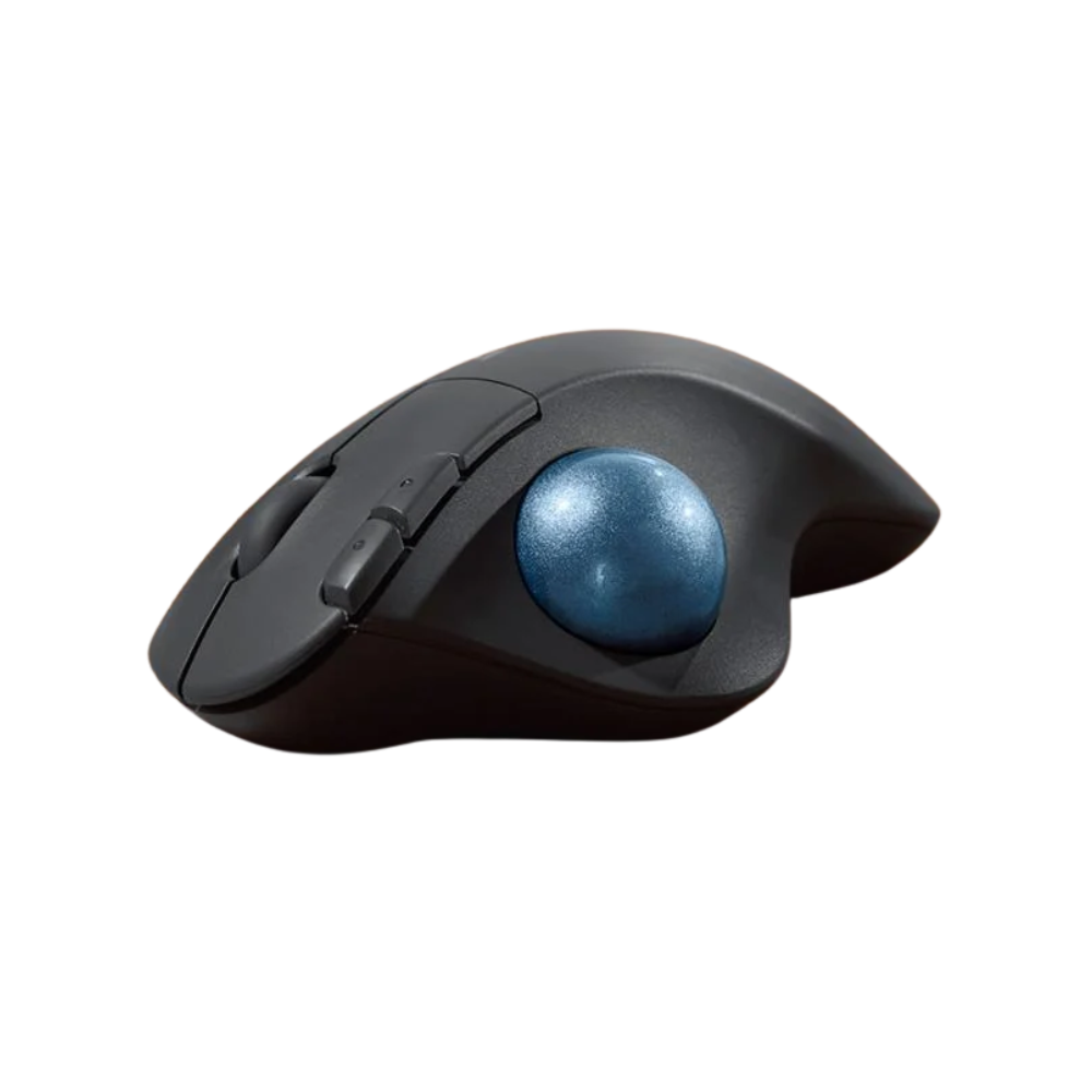 Mouse Ergonomico Sem Fio Bluetooth Logitech Ergo M575s Track Ball Preto