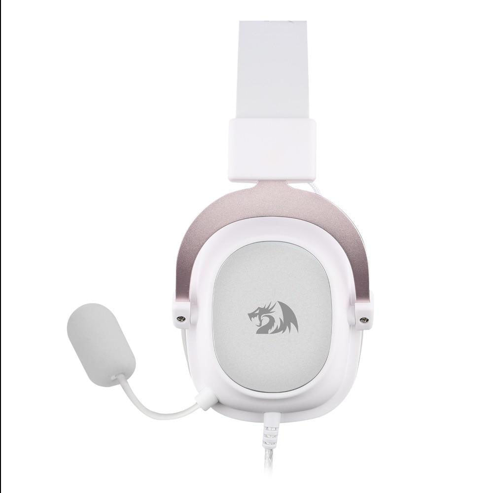 Headset Gamer Redragon Hero P3 RGB Branco - H530-W