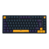 Teclado Gamer Mecanico PCYes Arkeum 75% Switch Red Sunset Edition Azul / Amarelo - AKSS75RBR