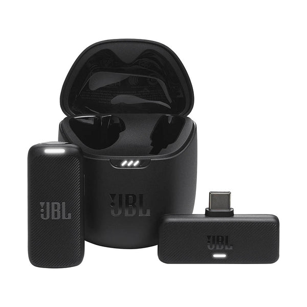 Microfone de Lapela Sem Fio JBL Quantum Stream USB-C