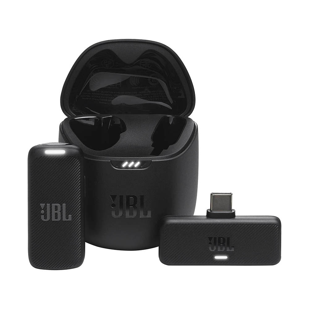 Microfone de Lapela Sem Fio JBL Quantum Stream USB-C
