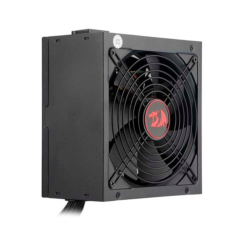 Fonte Real Atx Gamer 500w Redragon 80 Plus Bronze Pfc Ativo S/ Cabo Biv - GC-PS001-1