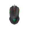 Kit Teclado e Mouse Gamer USB T-Dagger RGB Preto - T-TGS007
