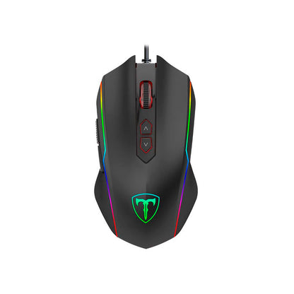 Kit Teclado e Mouse Gamer USB T-Dagger RGB Preto - T-TGS007