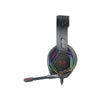 Headset Gamer Redragon Medea RGB Preto e Vermelho - H280