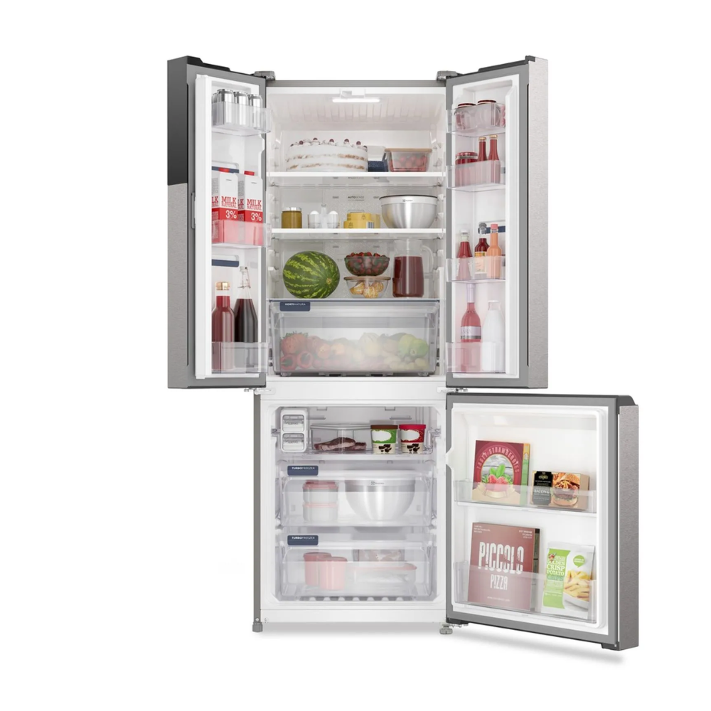 Geladeira Electrolux Frost Free Inverter 480Lts Efficient Autosense 3 Portas 127v Cinza -  IM7S